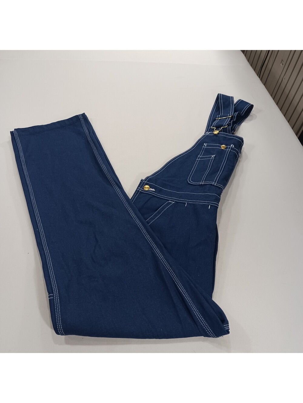 Big Smith 94009DB9 Men's Cotton Blue Workwear Denim Bib Overalls Size (32×32)